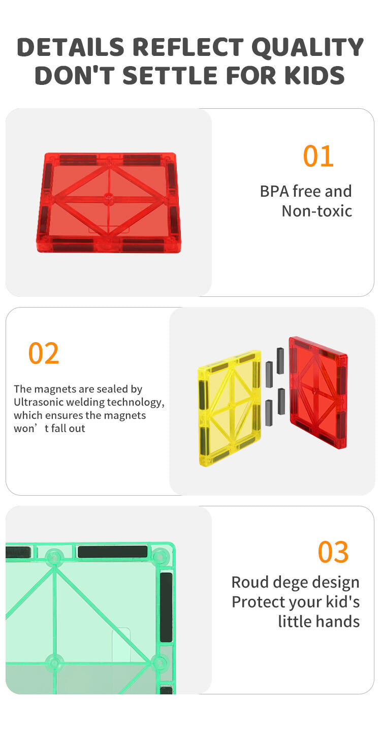 Bloques magnéticos de 57 piezas