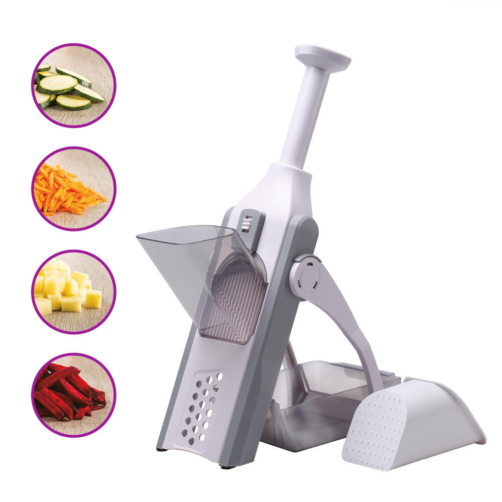 Mandolina de cocina manual cortadora de verduras multifuncional 
