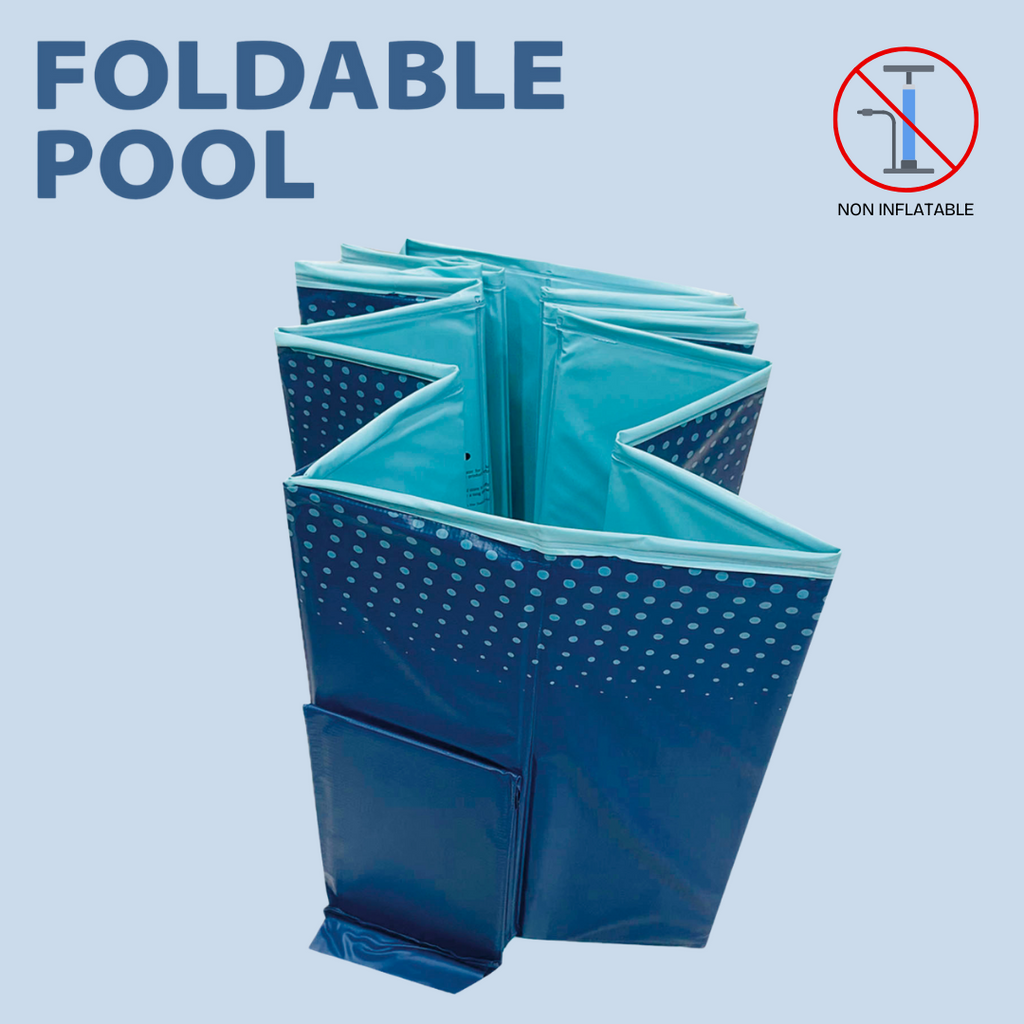 Piscina portátil plegable tamaño M