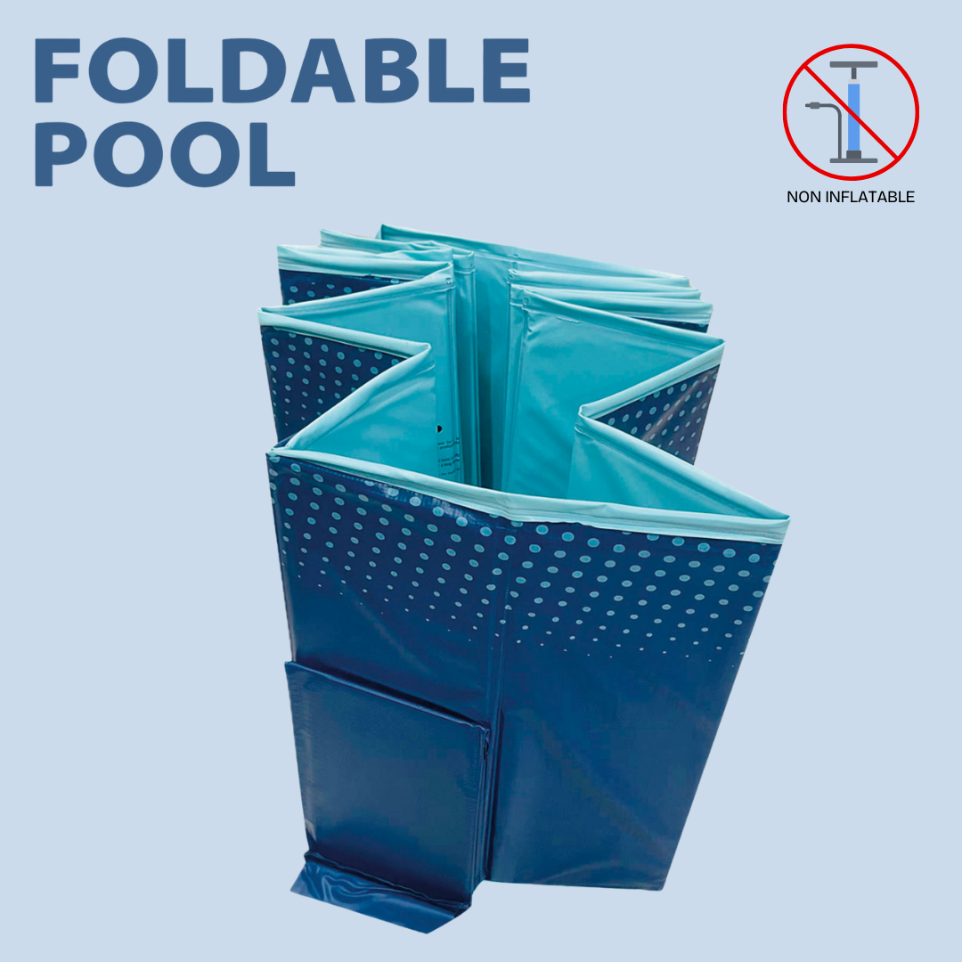Piscina portátil plegable tamaño M