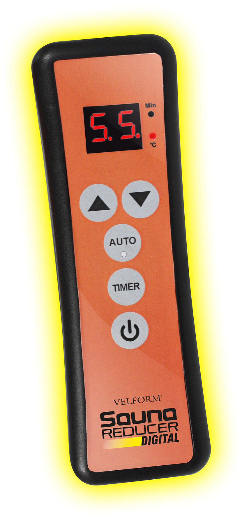 Cinturón con efecto sauna con mando digital para reducir medidas