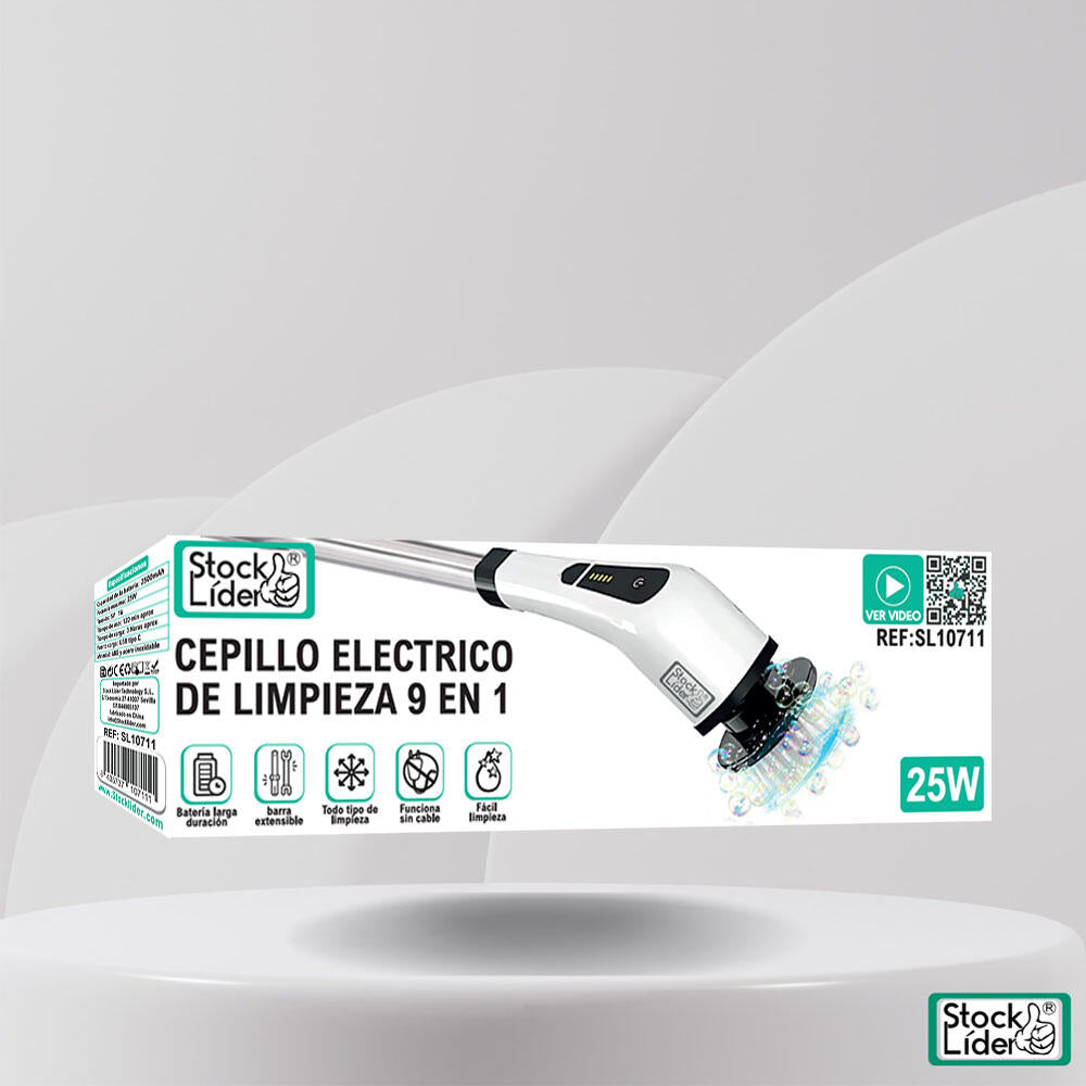 Varilla de limpieza eléctrica 9 en 1