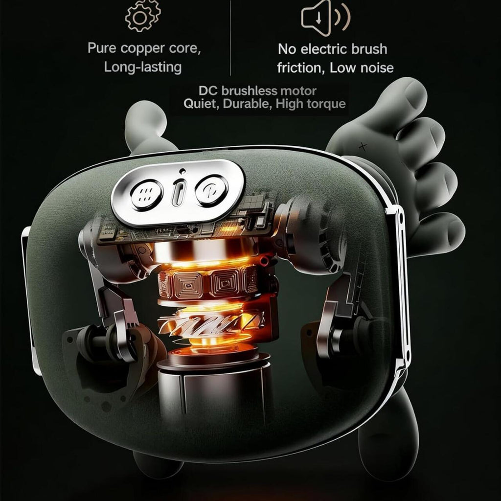 Masajeador de Cuello con Manos Térmico – Masajeador Biónico Portátil e Inalámbrico para Cuello y Espalda