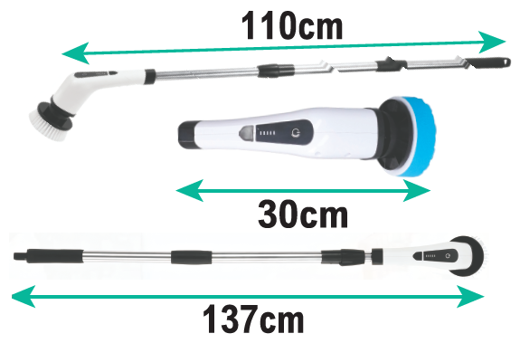 Varilla de limpieza eléctrica 9 en 1