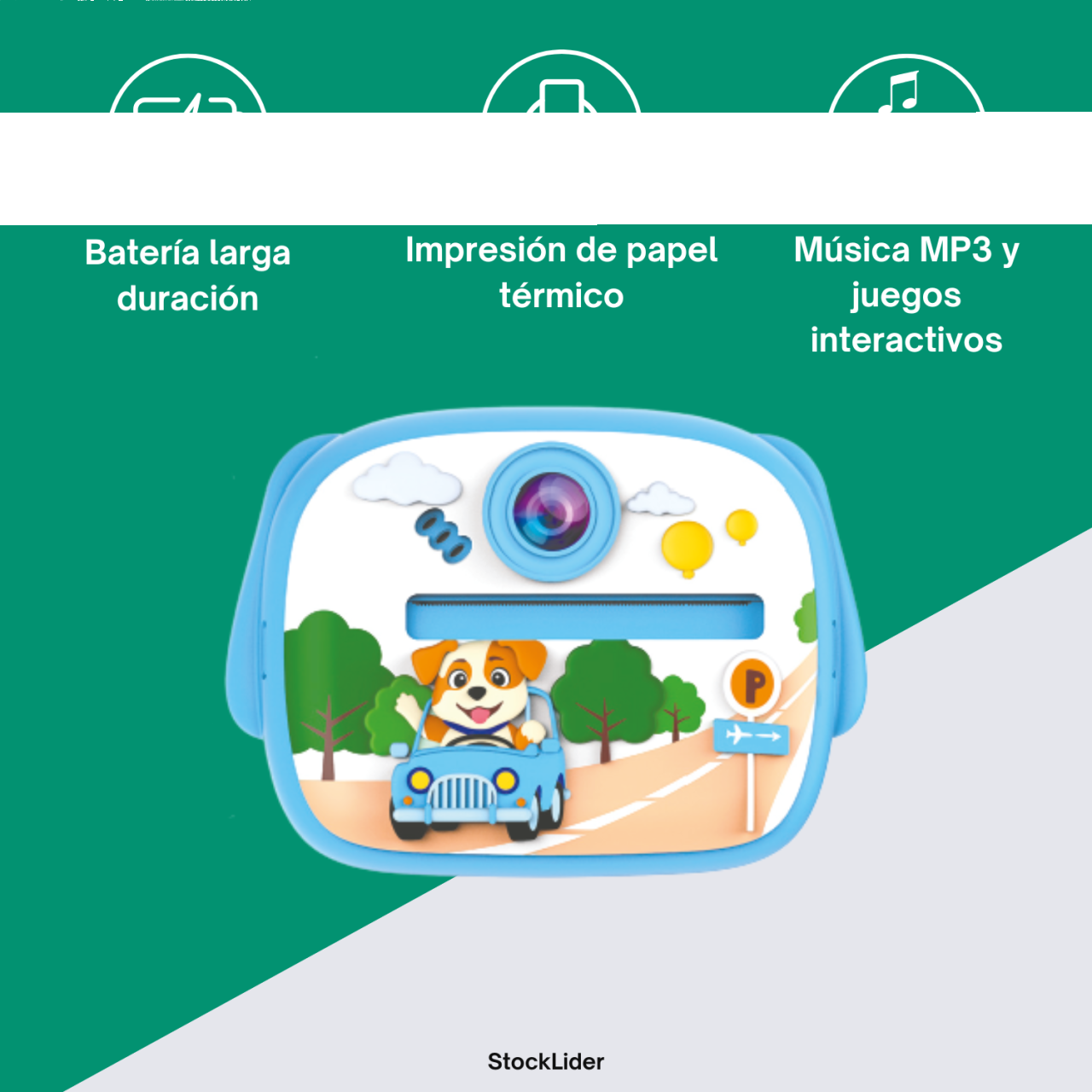 Habitación infantil con impresora térmica